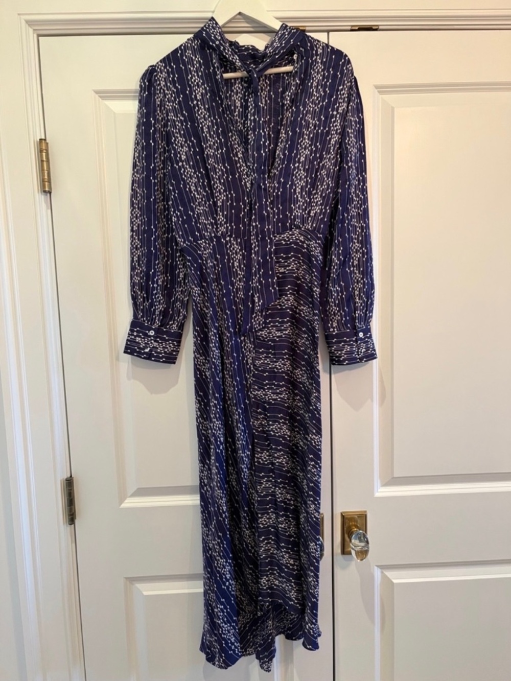 Sandro Navy Midi Dress - Picture 2 of 2